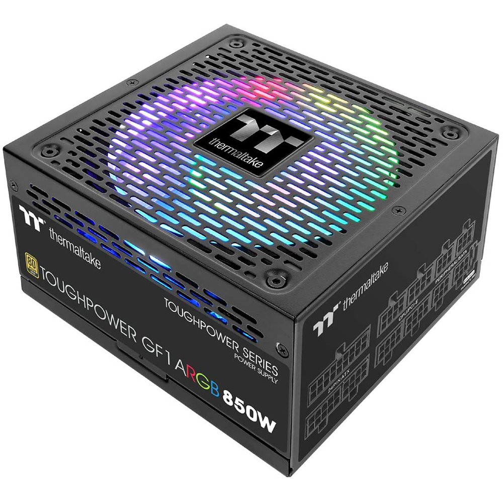 Thermaltake Toughpower GF1 ARGB 850 W 24-pines ATX Negro
