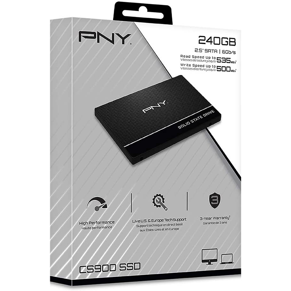 PNY CS900 2.5" 240 GB Serial ATA III TLC