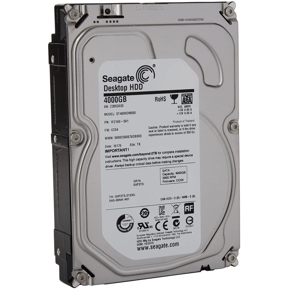 Seagate Desktop HDD 4TB HDD SATA 3.5" 4000 GB