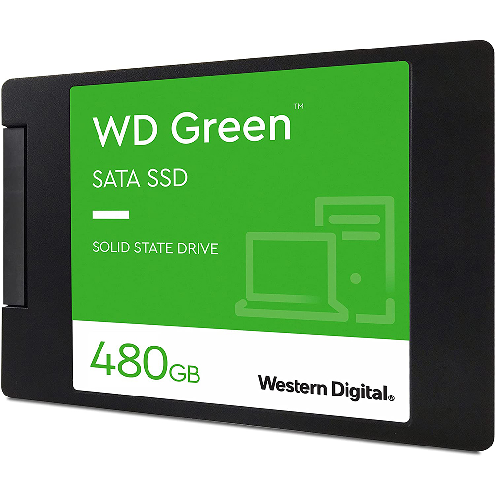 Western Digital WD Green 2.5" 480 GB Serial ATA III SLC