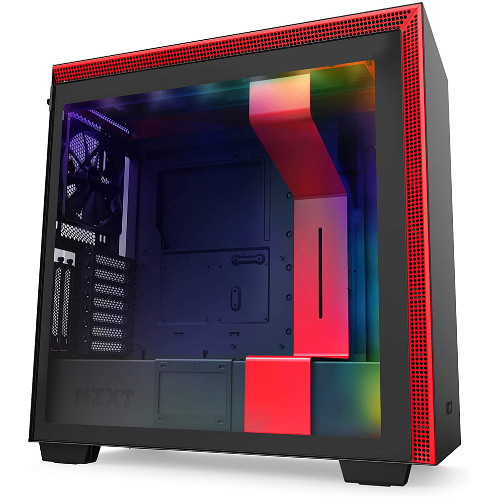 NZXT H710i Midi Tower Negro, Rojo ATX