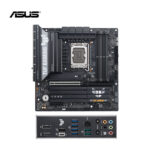 Placa madre ASUS B860M-PLUS WiFi con 12+1+2+1 fases de poder, puertos USB 20Gbps y LAN 2.5G para conectividad avanzada