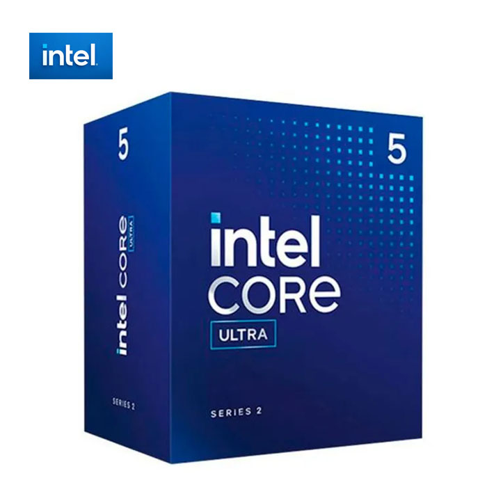 Procesador de escritorio Intel Core Ultra 5 225 con 10 núcleos, con arquitectura NPU; alto rendimiento para tareas exigentes y gaming.