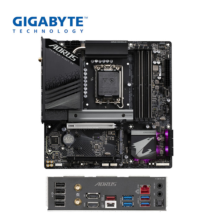 Placa GIGABYTE Z790M AORUS ELITE AX ideal para gamers y entusiastas de la tecnología