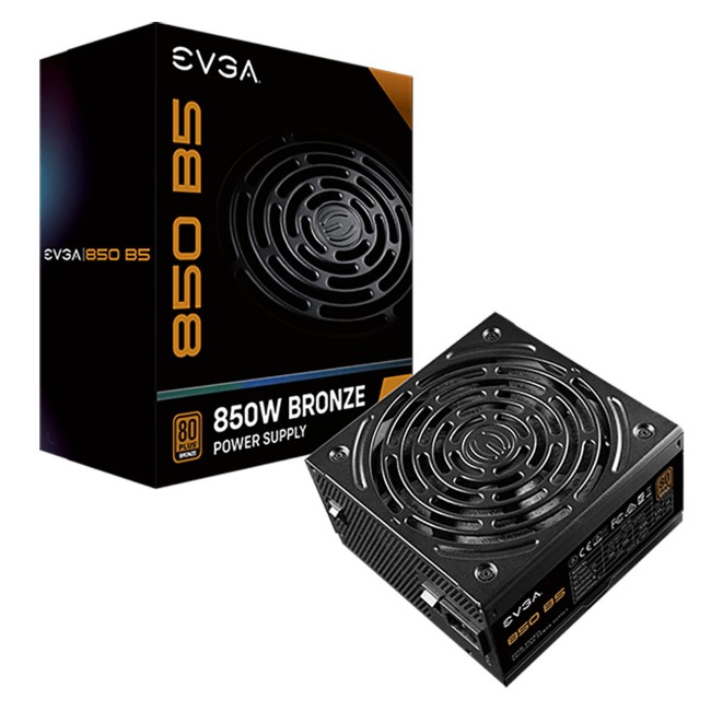 EVGA 850 B5 unidad de fuente de poder 850 W 24-pines ATX Negro