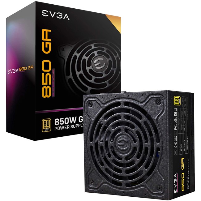EVGA Supernova 850 GA Fuente de Poder 850 W 24-pines ATX Negro