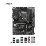 Placa madre MSI PRO Z790-P WIFI con conectividad Wi-Fi 6E y Bluetooth 5.3, diseñada para gamers y creadores